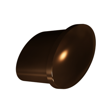 Dark Brushed Bronze Tailored Knob Dark Brushed Bronze Tailored Knob