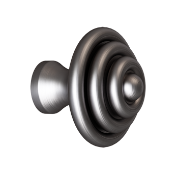 Pewter Domed Ring Knob Pewter Domed Ring Knob