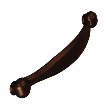 Statuary Bronze Crescent Pull Statuary Bronze Crescent Pull