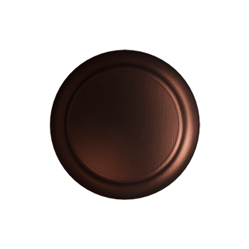 Statuary Bronze Crescent Knob - Alternate View