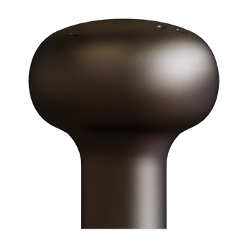 Aged Bronze Knob - Alternate View