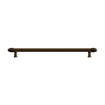 Bronze Olive Leaf Pull - Alternate View