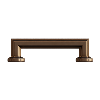 Brushed Bronze Empire Pull - Alternate View