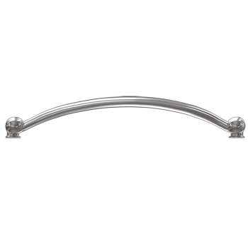 Polished Nickel Crescent Pull - Alternate View