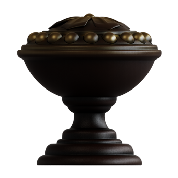 Ancient Bronze Heritage Knob - Alternate View