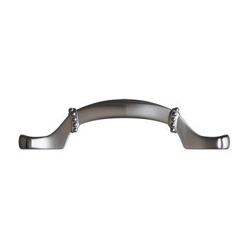Antique Nickel Heritage Pull - Alternate View