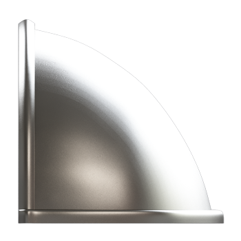 Matte Nickel Trunk Cup Pull - Alternate View