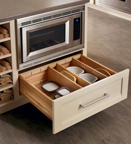 Base Microwave Cabinet