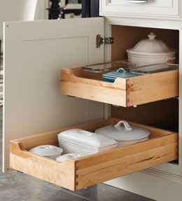 Deluxe Dovetail Roll-out Tray