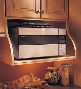Wall Microwave Shelf