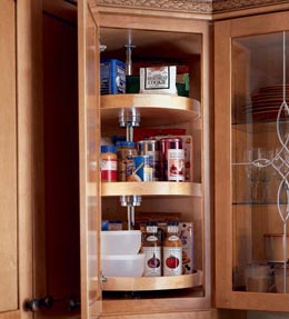 Wall Angle w/ Lazy Susan