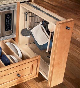 Base Stainless Perforated Pull-out